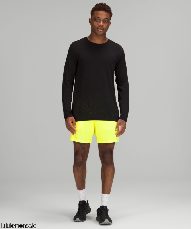 Lululemon Deutschland DELULU822 | Pace Breaker Gefüttert Kurz 7 Highlight Gelb
